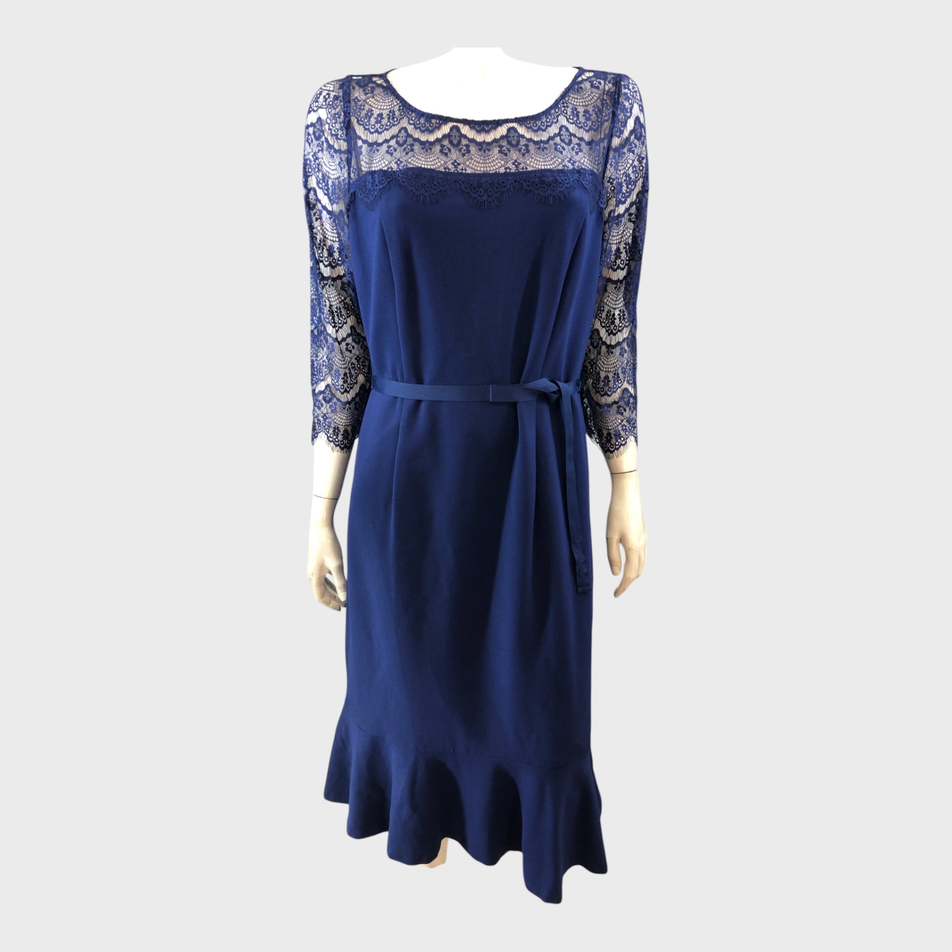Lace Dress Jacques Vert Blue Dress JACQUES VERT JACQUES VERT