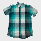 Branded Chest Pocket Plaid Shirt