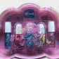 Stitch Mini Lip Gloss Nail Polish Set Pink Cloud Case