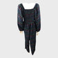Branded Moon Patterned Jumpsuit - Size 12