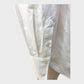 COS White Tuxedo Shirt - Size 8