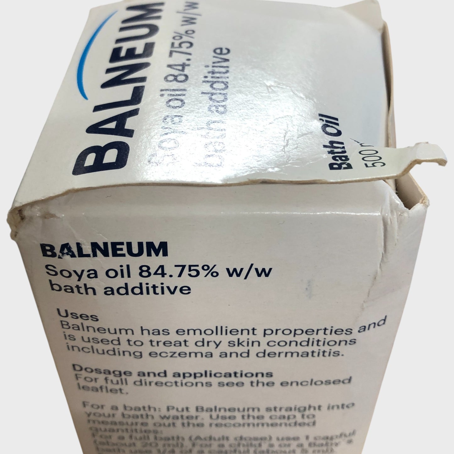 Balneum  Soya Oil 84.75% Bath Oil - 500ml