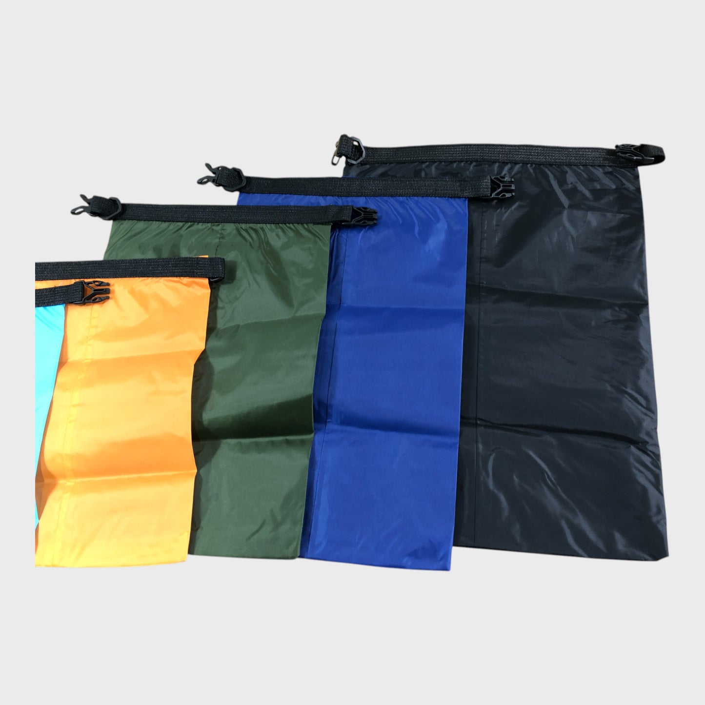Sailing Waterproof Dry Bags Set of 7 Multi-Colour Lightweight
