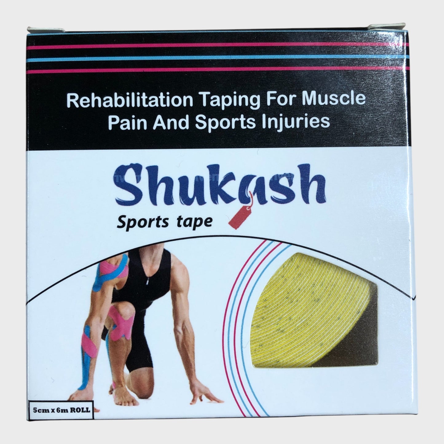 Shukash Kinesiology Tape 5cm x 6m