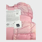 Pink Tie-Dye Quilted Double Duvet Cover Set - With Two Pillowcases