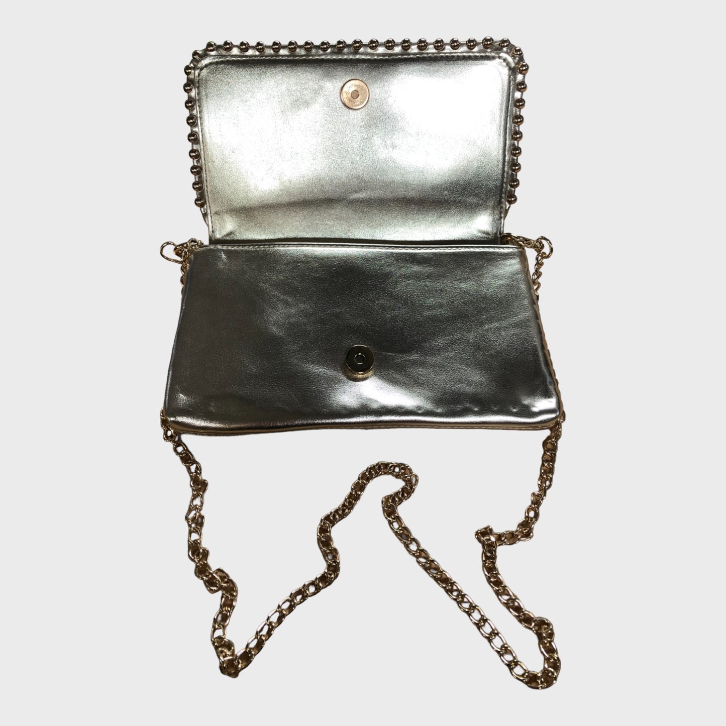 Gold Flap Chain Bag