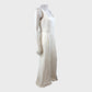 Branded Ivory Open Back Wide Leg Jumpsuit