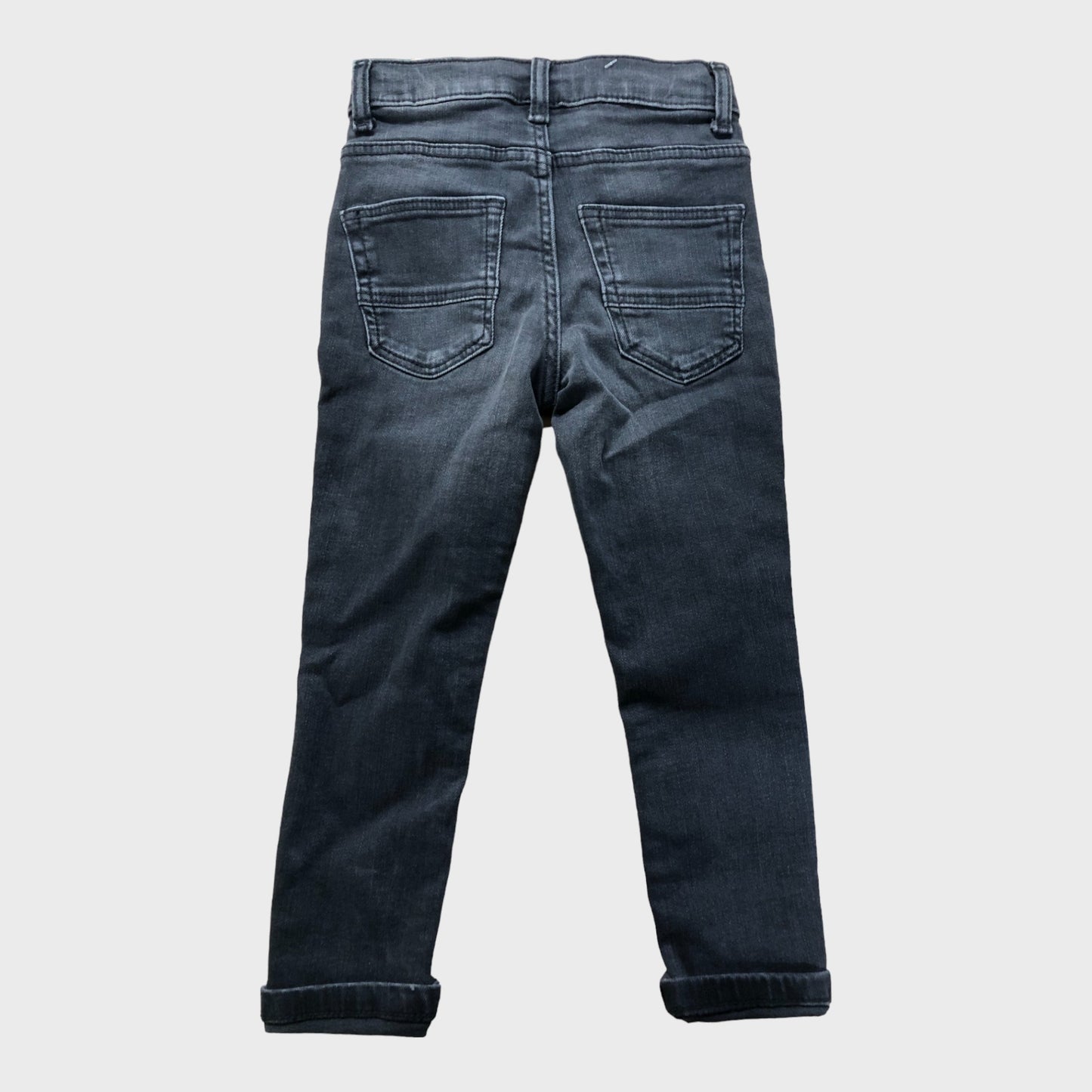 Black Washed Kids Skinny Jeans