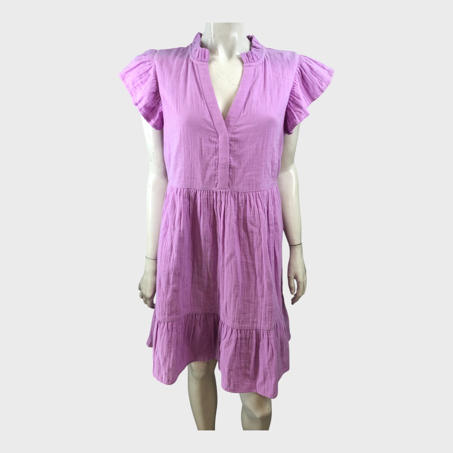 Branded Lilac Mini Dress - Size 12