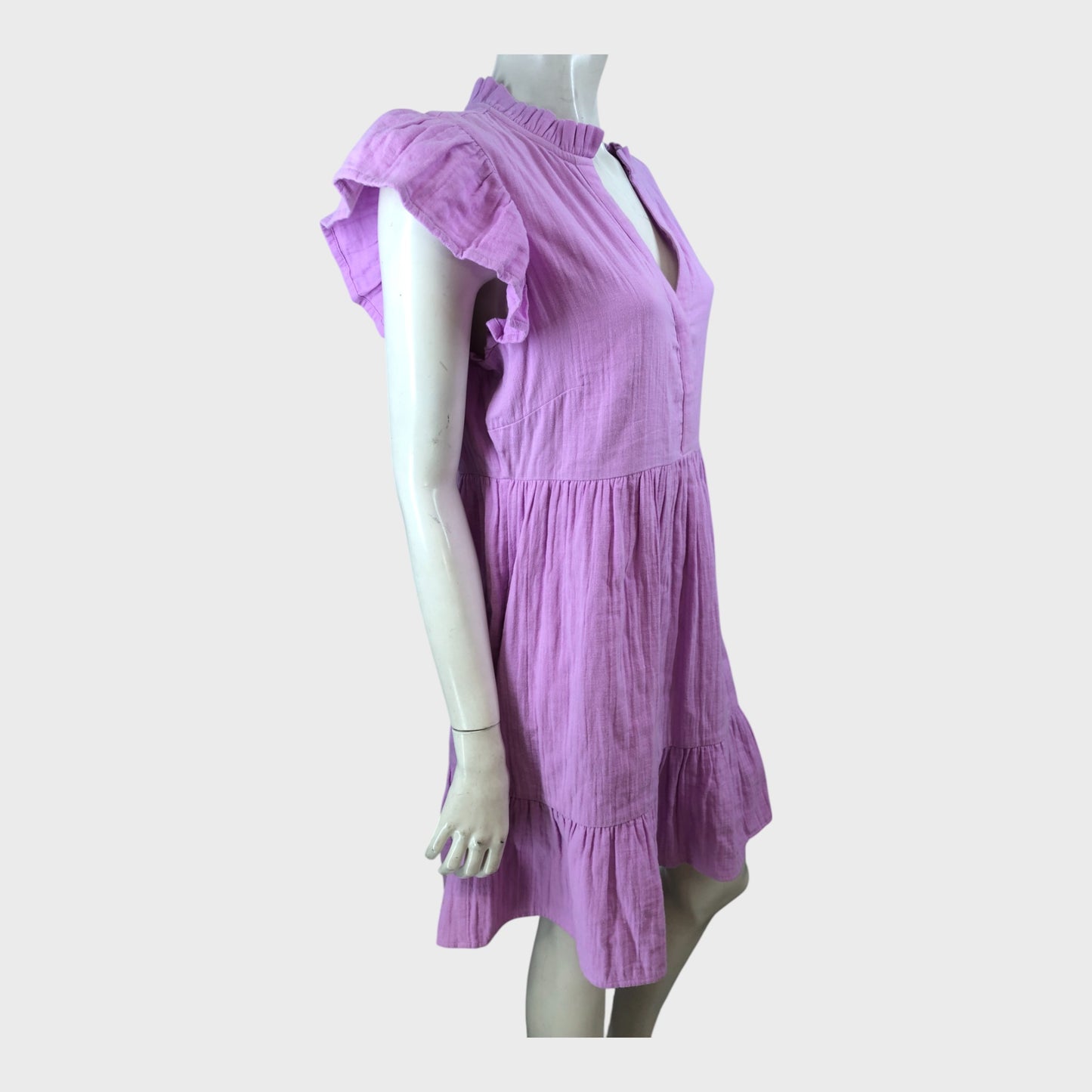 Branded Lilac Mini Dress - Size 12