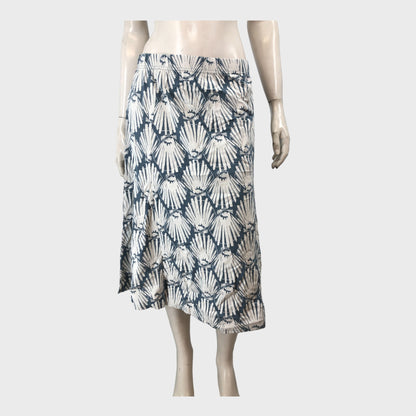 Branded Printed Jersey Skirt