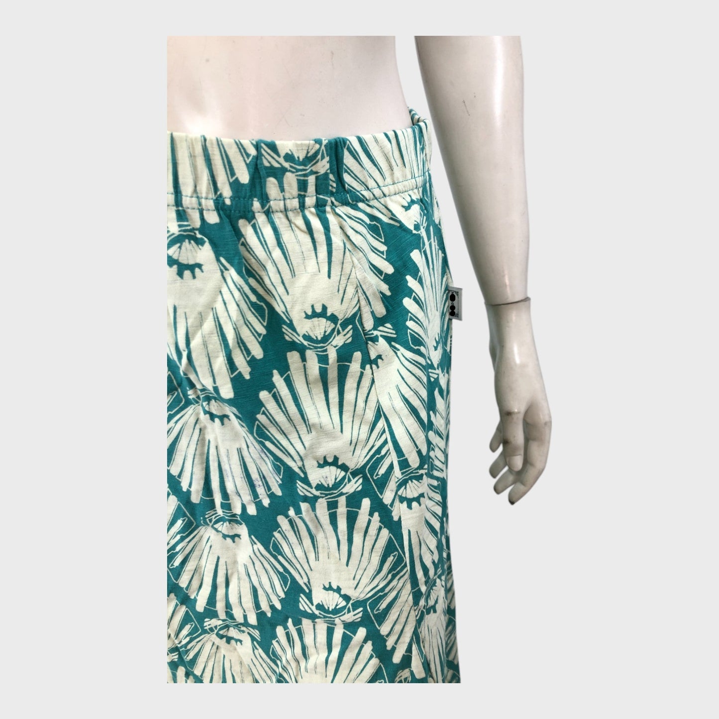 Branded Printed Jersey Skirt