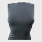 Oh Polly Black Open Back Mini Dress - Size 10