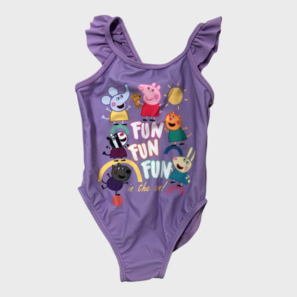 Peppa Pig Purple Swimsuit