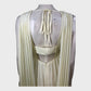 Branded Lemon Pleated Cape Midi Dress - Size 6