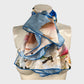 Ted Baker Blue Floral Print Scarf