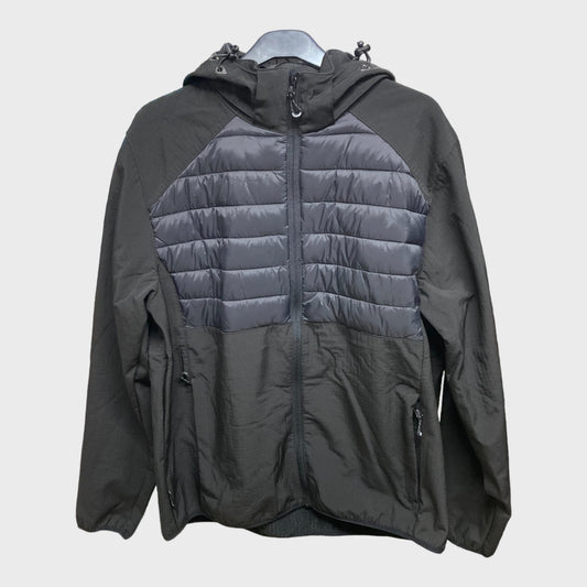 Black Branded Softshell Jacket