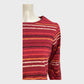Branded Striped Pocket Top
