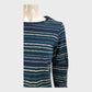 Branded Striped Pocket Top