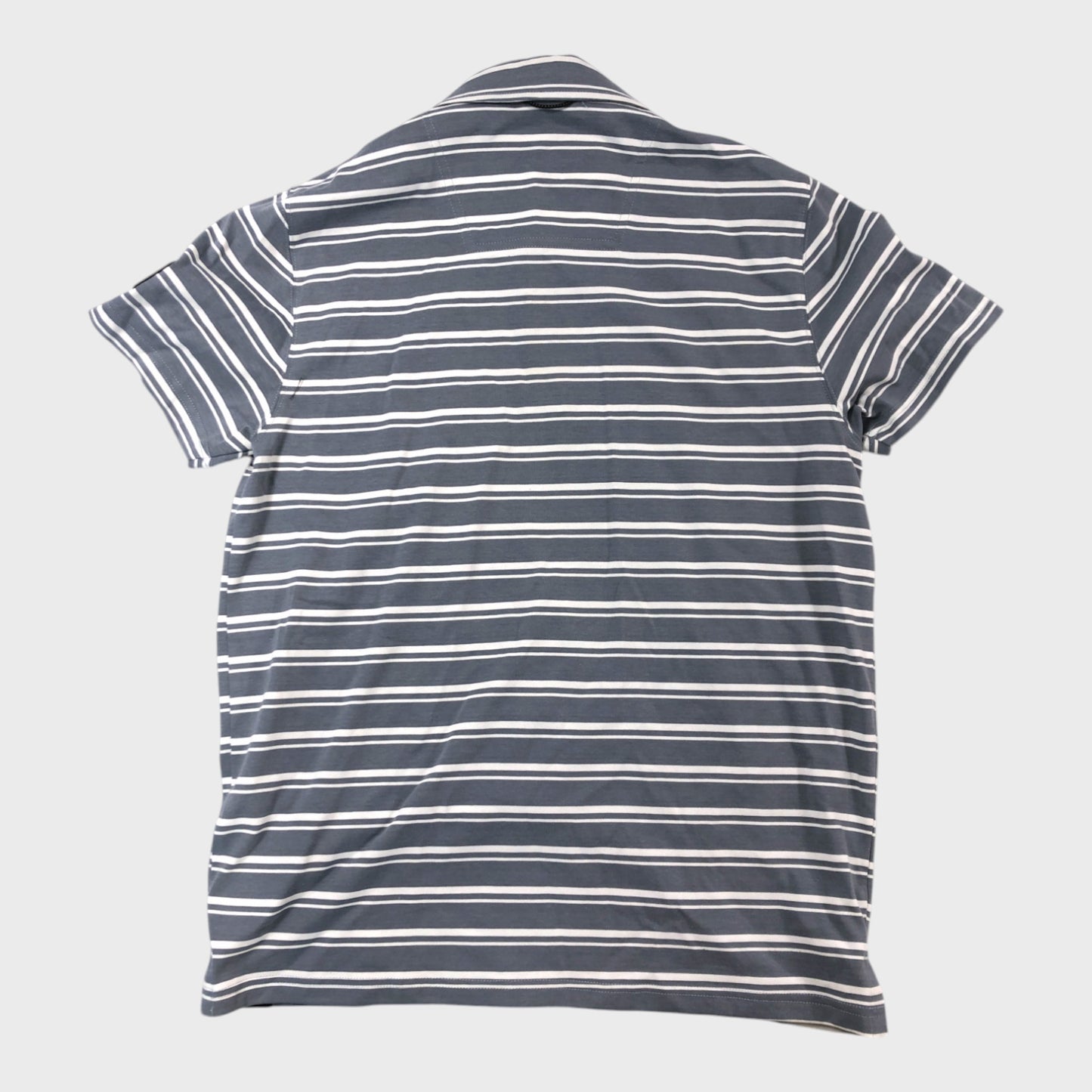 Branded Striped Polo Shirt