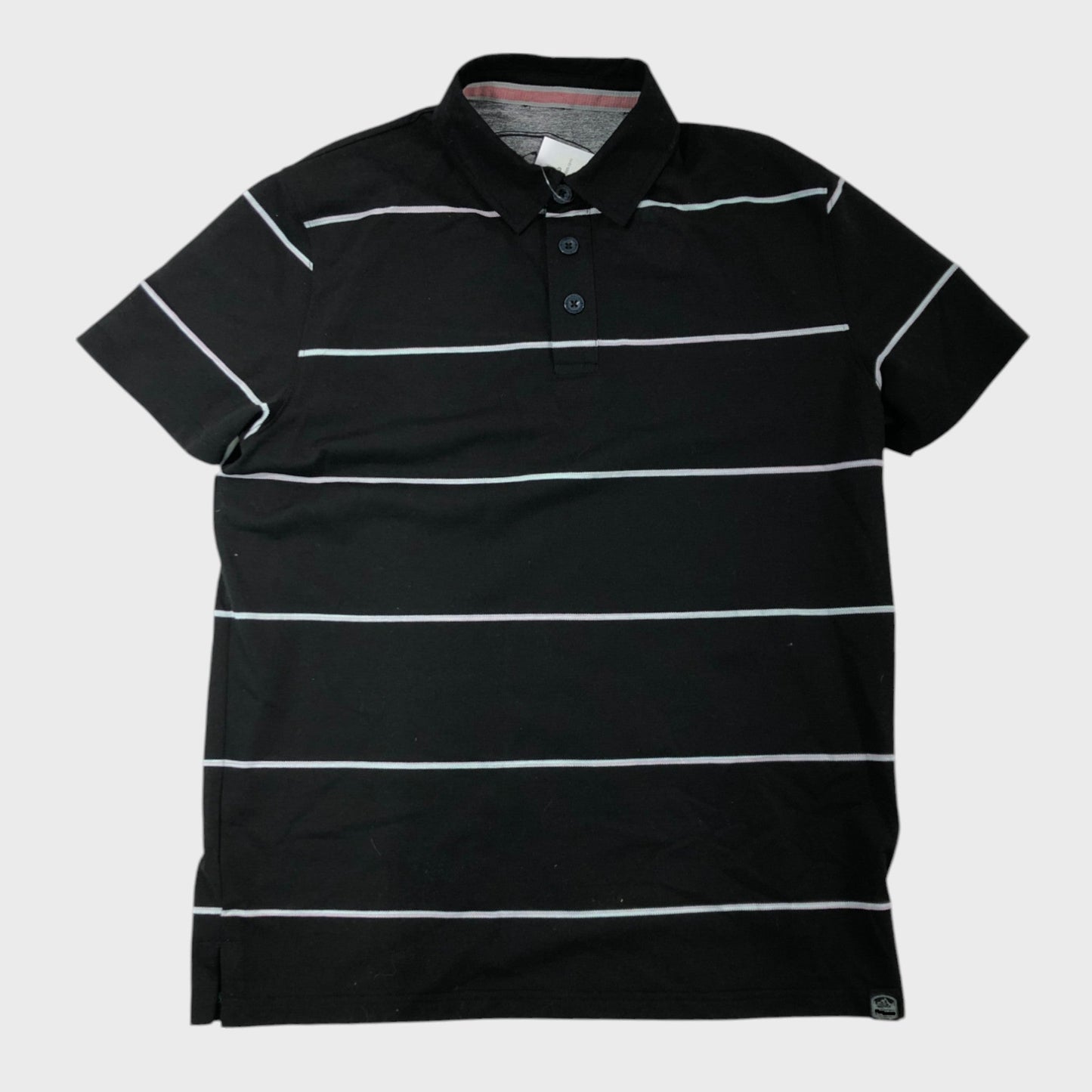 Branded Stripe Polo Shirt