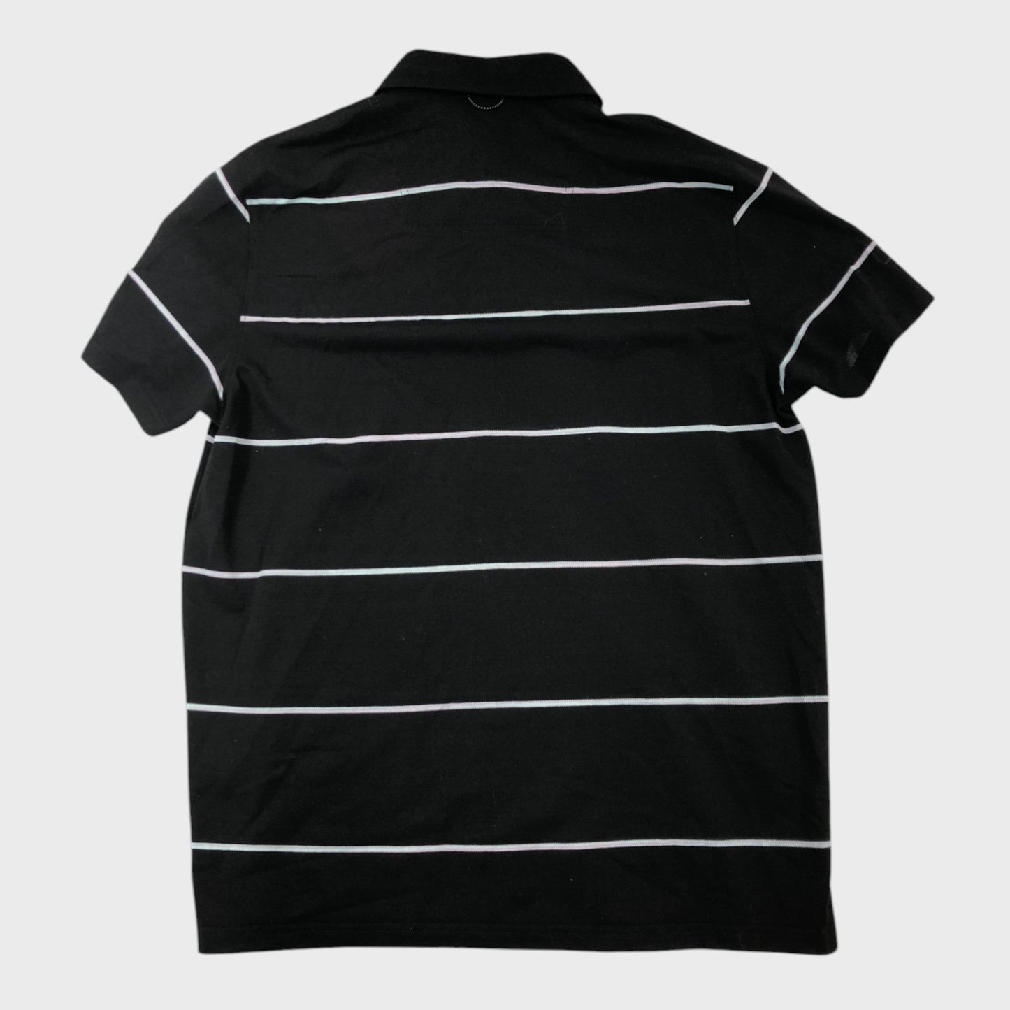 Branded Stripe Polo Shirt