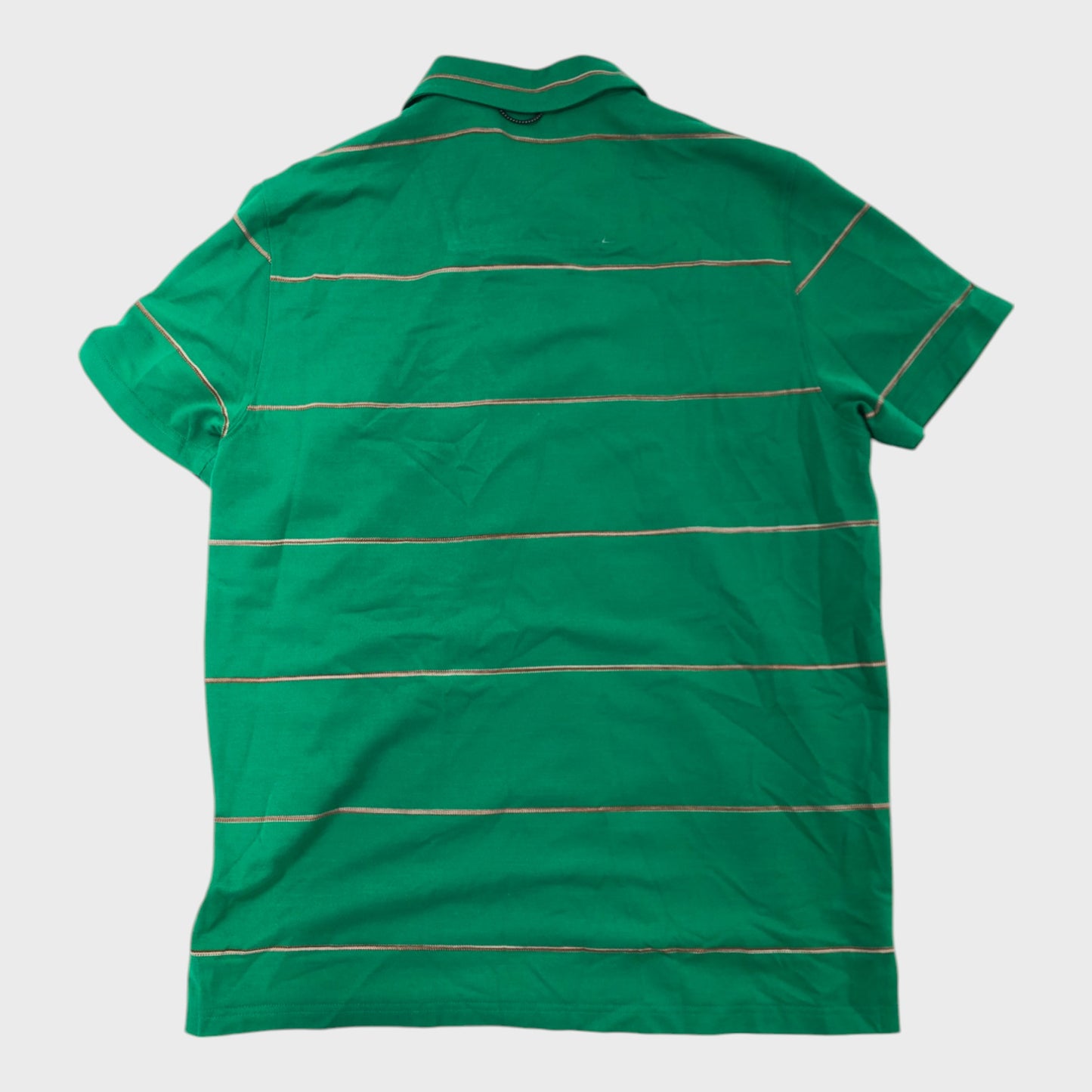 Branded Stripe Polo Shirt