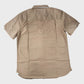 Branded Tan Organic Cotton Shirt