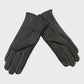Max W Brown Leather Gloves - Size Large
