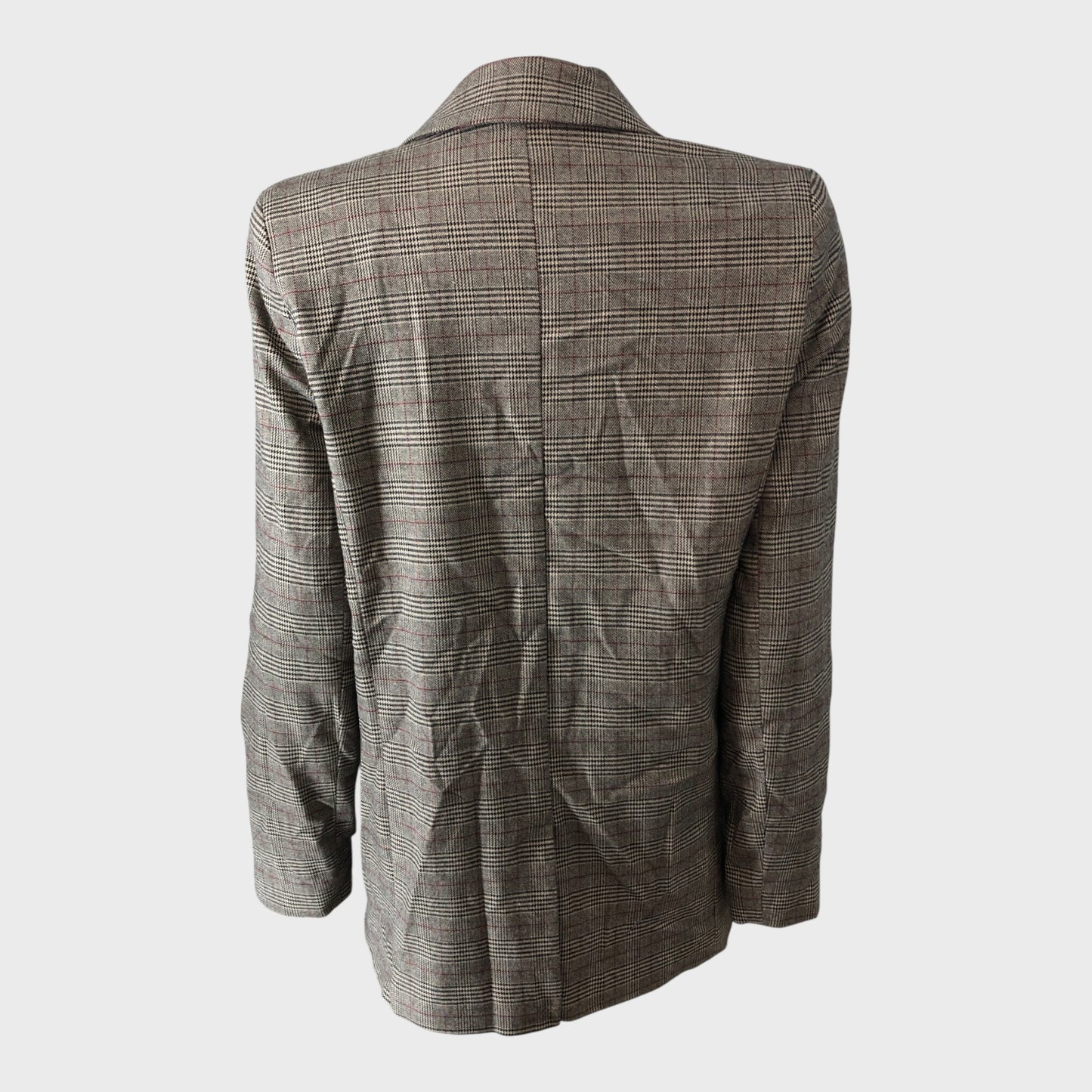 Grey Checked Blazer