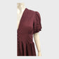 Nobody's Child Linen Purple Starlight Midaxi Dress - Size 8