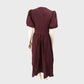 Nobody's Child Linen Purple Starlight Midaxi Dress - Size 8