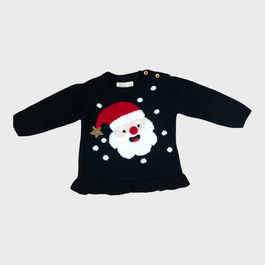 Navy Santa Jumper