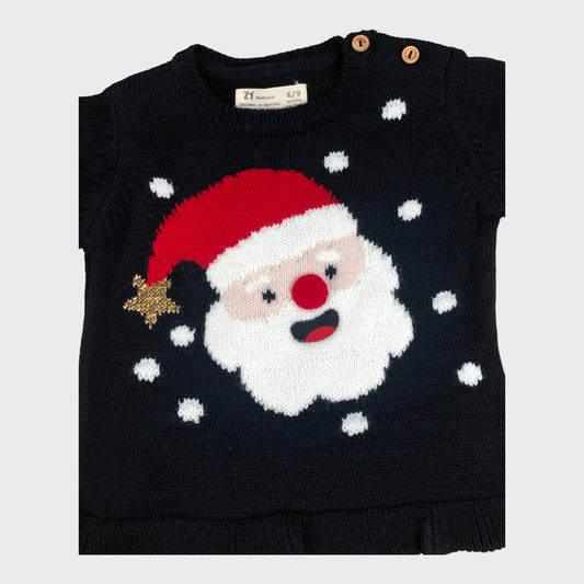 Navy Santa Jumper