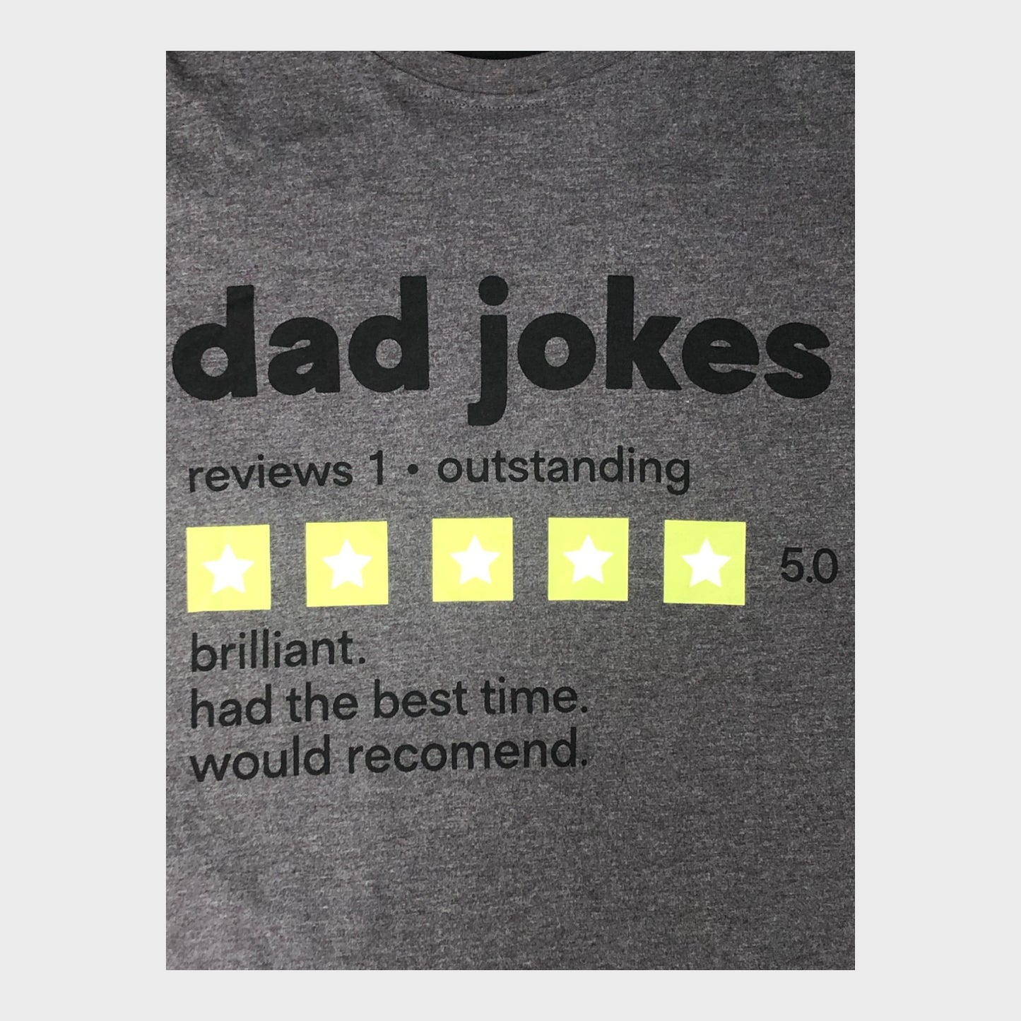 Grey Dad Jokes PJ Set