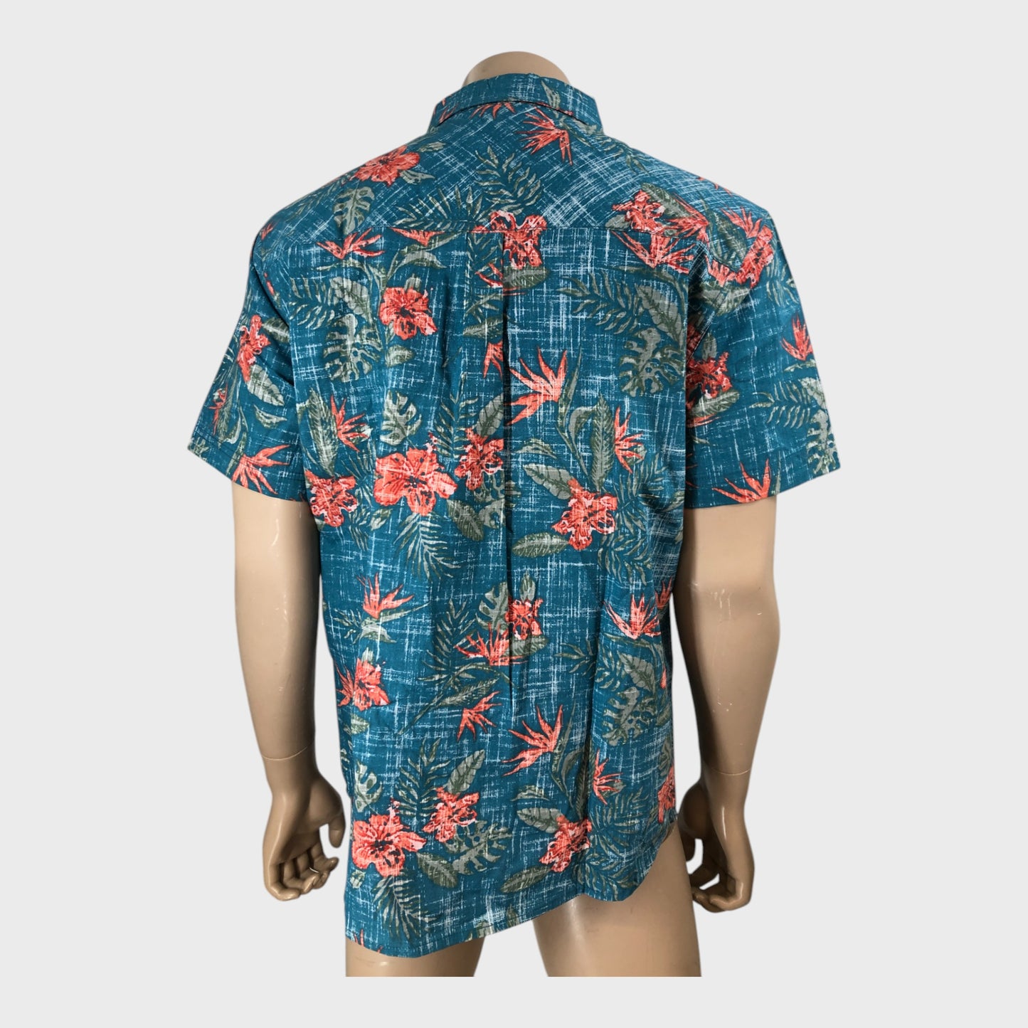 Branded Tropical Print Shirt