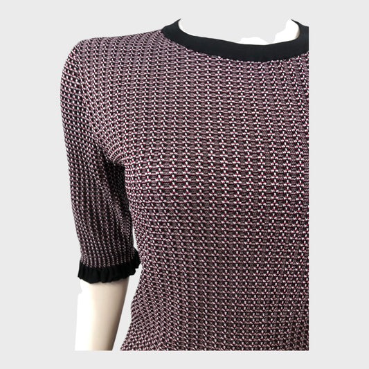 Branded Geometric Top - Size 10