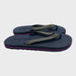 Branded Navy Foam Flip Flops - Size 5 UK