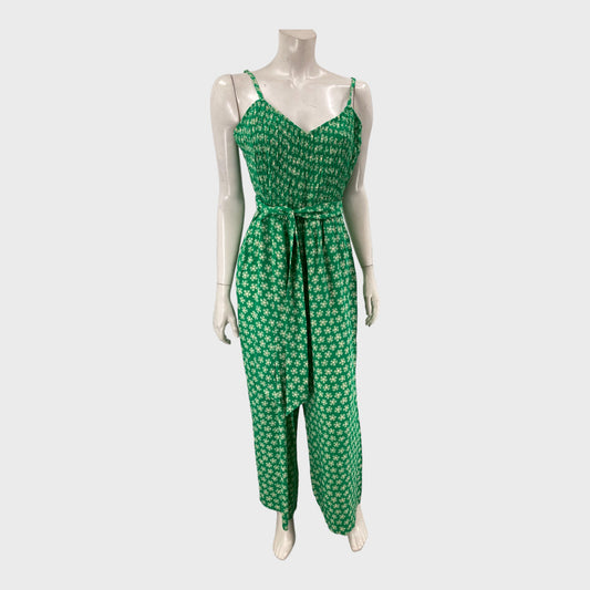 Branded Green Jumpsuit