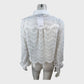 Branded White Lace Blouse - Size 8