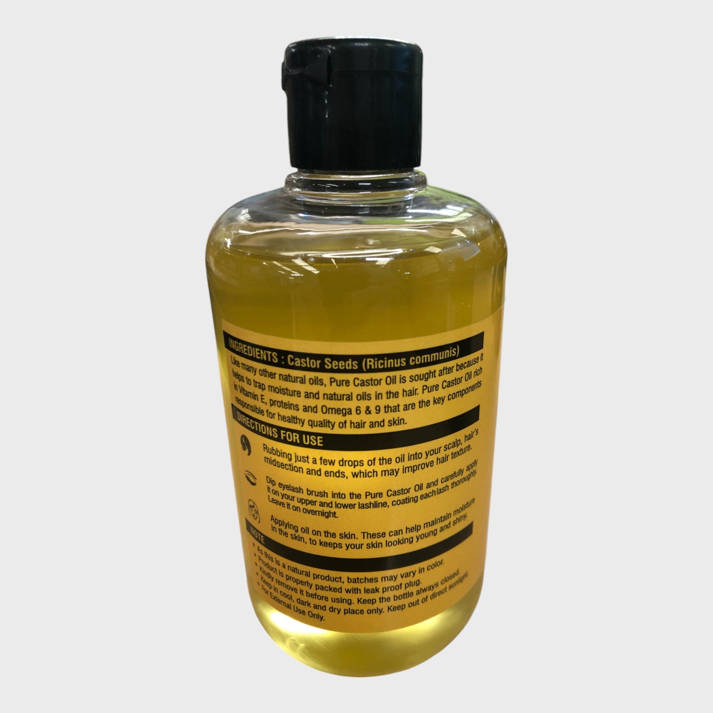 Cold Pressed Pure Castor Oil