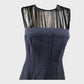 Branded Navy Tulle Dress - Size 8