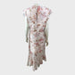 Forever New Pink Ruffle Dress - Size 16