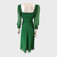 Branded Green Gingham Dress - Size 6
