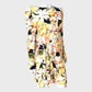 RIVER ISLAND Floral Ruffle Maxi Dress Yellow