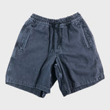 RIVER ISLAND Men's black regular fit denim shorts W 28