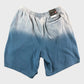 RIVER ISLAND Men's Blue Ombre Regular fit shorts size large