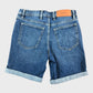RIVER ISLAND Men's Blue Denim Slim Shorts W28