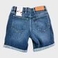 RIVER ISLAND Blue Denim Slim Shorts W26