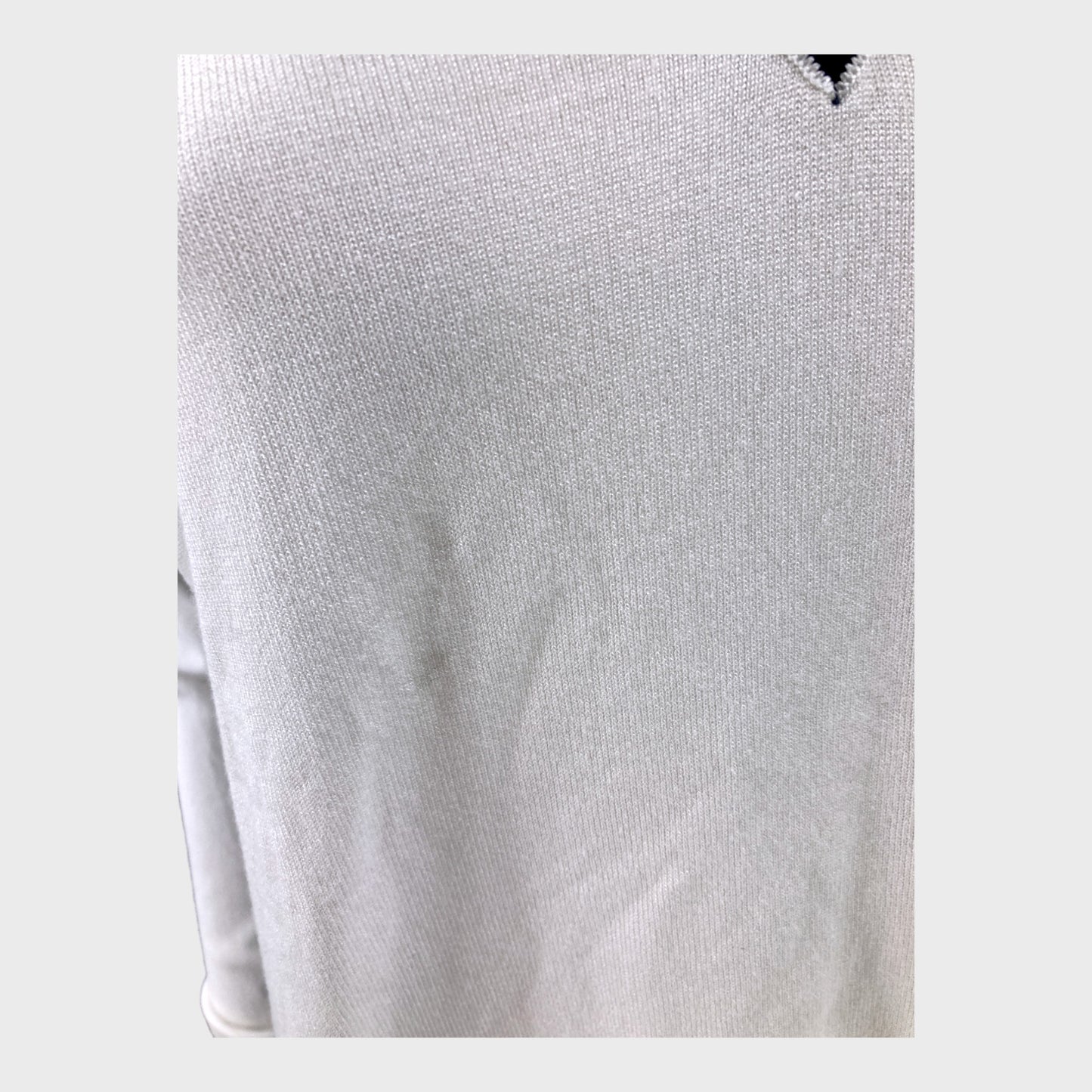 Branded Ivory Graphic Jumper